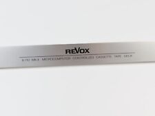 *REVOX B710 MKII* Trim Flap Tape Deck Parts /RD377