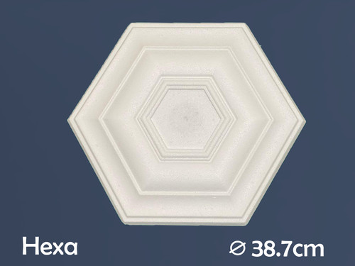 Ceiling rose polystyrene 1st - rose,