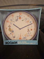 Moomin Clock - Official 25cm Diameter Wall Clock GP85995