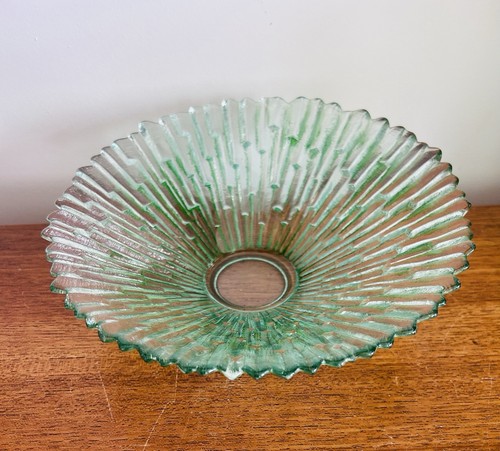 Vintage pale green - green, moulded