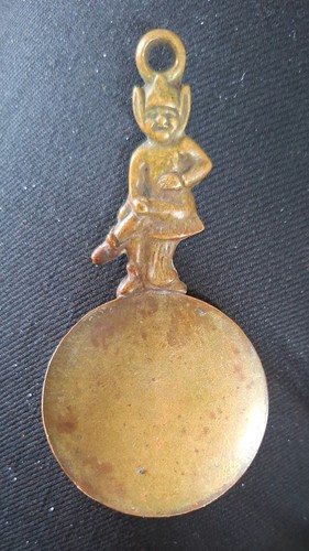 Pixie toadstool brass tea - toadstool,