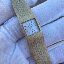 Excalibur 17 Jewels Swiss Made Watch Gold Hand Wind Mechanical Automatic Womens