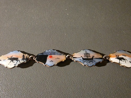 Norwegian enamel silver - enamel,