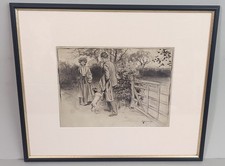 H M Brock antique Victorian