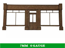 Terrace Shop Frontage Scratch Aid Kit Model Railway Layout 1/43 7mm 0 Gauge