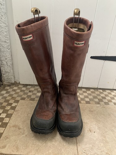 Hunter crown leather - hunter, boots