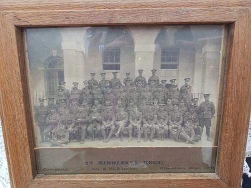 Ww1 1915 oak - 1915, framed
