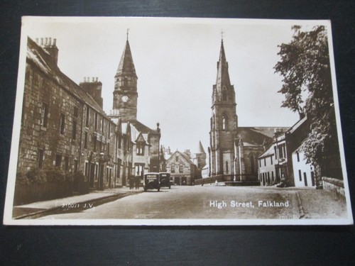 Postcard high street - postcard,