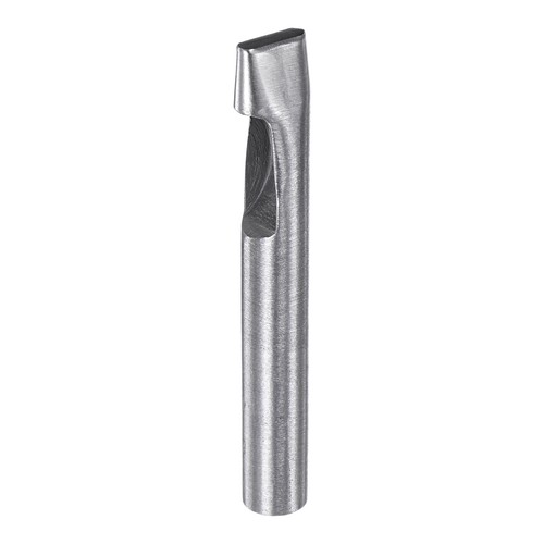 Oval hole punch 4x15mm leather - oval,