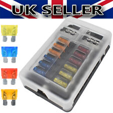 UK Blade Fuse Box 12 Way