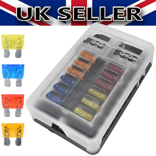 Blade fuse box way - fuse, 12