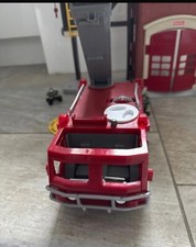fisher price imaginex fire station and fire engine