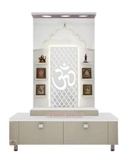 Wooden Temple With LED lights