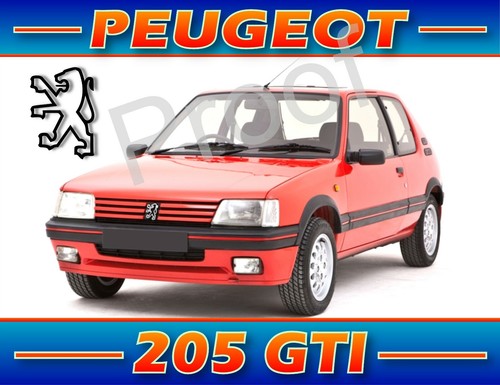 Peugeot 205 gti - gti, sign