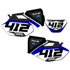 WR 250 F SG63 Custom MX Number