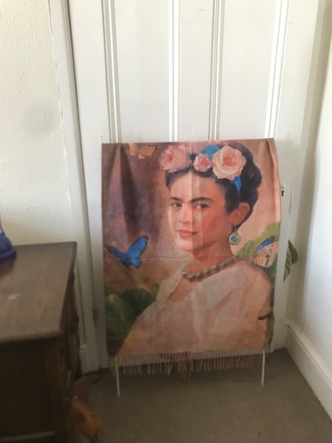 Frida kahlo shawl soft - shawl, fabric