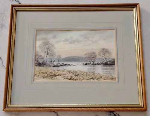 Original vintage watercolour - original,