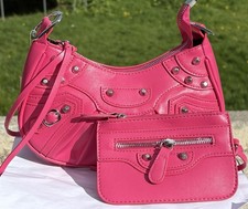 Hot Pink Handbag Punk With