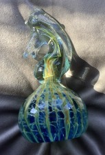 MDINA STUDIO GLASS CRYSAL BLUE