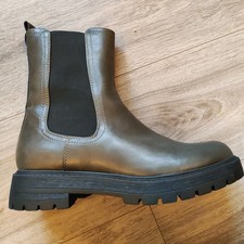 GRACELAND ~ Khaki Faux LEATHER