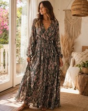 Women’s Paisley Boho Wrap