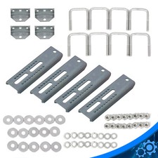 4 Pack 10" Galvanized Swivel