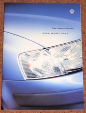1999-2000 VW PASSAT Sales Brochure - S, SE, Sport, V5, V6 TDI, V6 4MOTION - MINT