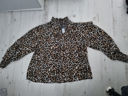 Ladies leopard print top - ladies,