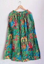 Indian Cotton Dark Green Frida