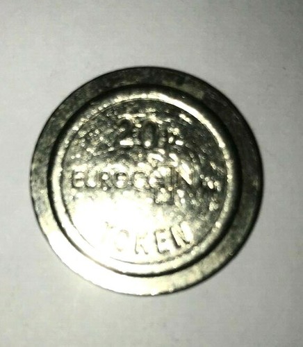 Various types arcade tokens - of,