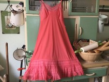 Original Vintage pinky peach 1950s  full length underskirt.Rockabilly.Etam( new)