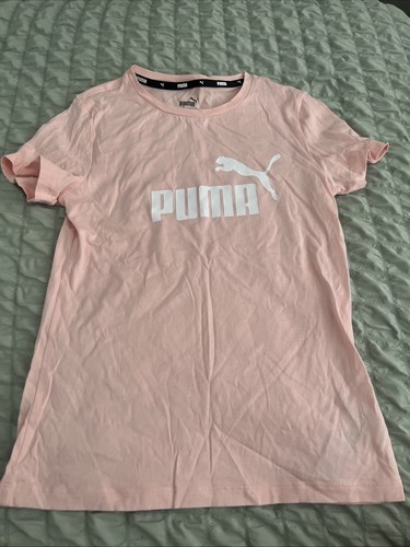 Girls pink puma shirt - girls, t