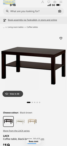 Ikea lack coffee table - lack,