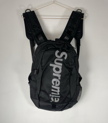 Supreme backpack ss20 black - ss20,