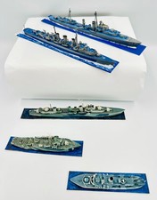 5x 1:700 Scale WWII Royal Navy