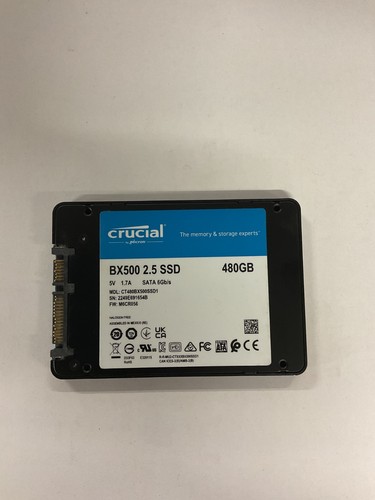Crucial bx500 480gb - crucial, ssd
