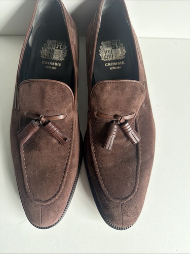 Crombie slip tassle loafer - slip,