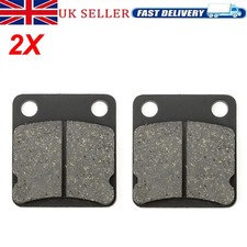 2x Square Rear Brake Pads for