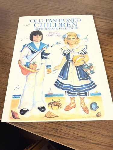 Old fashioned children paper - old-fashioned,