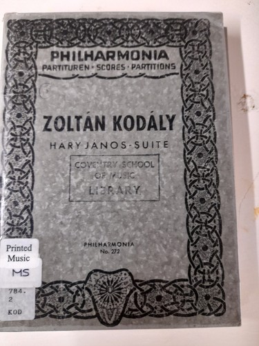 Zoltan kodaly hary janos - zoltan,
