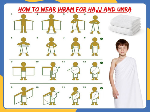 Kids hajj umrah ihram ehram - kids,