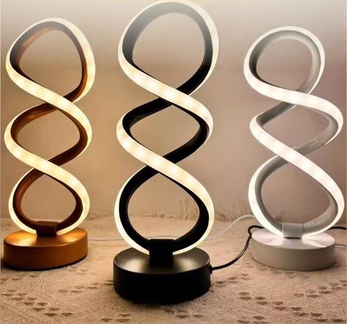 Spiral led table lamp - spiral,