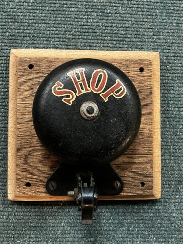 Vintage shop keepers door bell - shop,