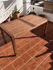 IKEA solid wood extendable