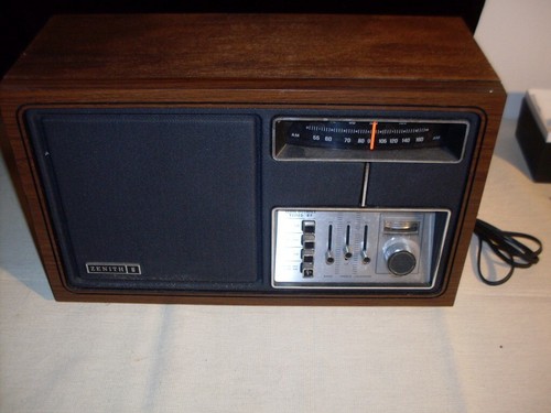 Zenith j430w radio - zenith, am/fm