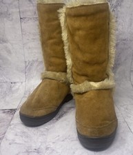 Authentic UGG Australia Nightfall Boots Style #5359 Chestnut Suede Women's Sz 6