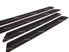 BMW 3 SERIES E46 ALCANTARA DOOR TRIM SET STRIP ALPINA M PERFORMANCE COVERS
