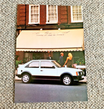 VAUXHALL ASTRA SR - FRAMEABLE IMAGE fr ORIGINAL MANUFACTURER CAR SALES BROCHURE