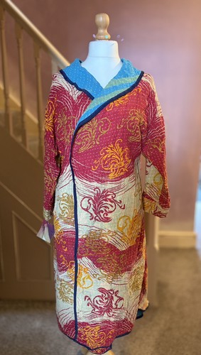 Handmade robe dressing gown - dressing,