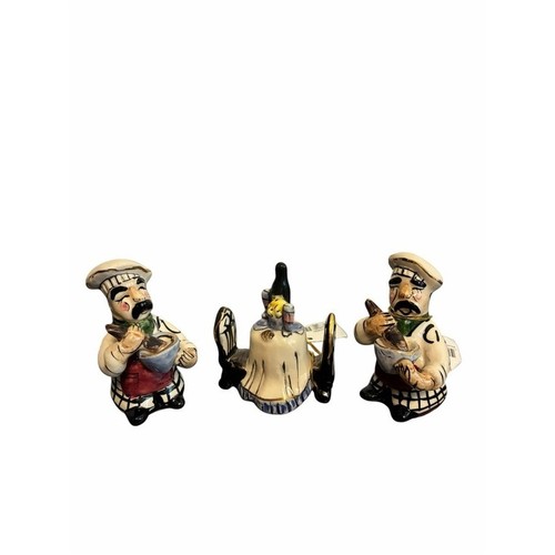 Blue sky ceramic italian chef - ceramic,